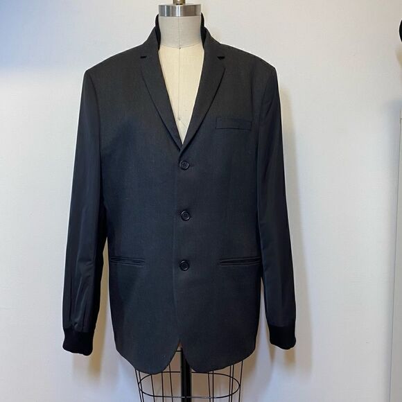 Kenneth Cole reaction slim fit performance blazer sport Coat XL - Picture 3 of 15